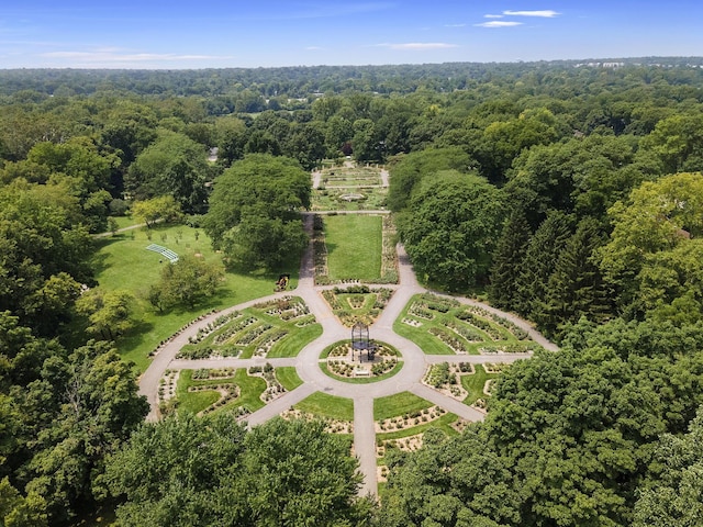 4200 Rudy Rd, Columbus, OH 43214 - aerial view of a heavily wooded area
