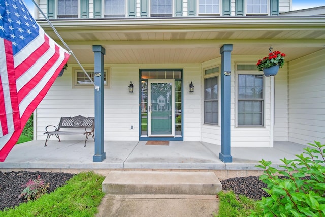 6962 Whitetail Ln, Westerville, OH 43082 - property entrance featuring covered porch