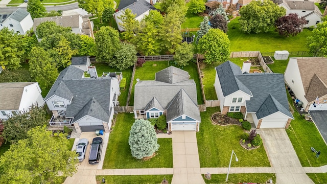 5718 Brook Hollow Dr, Hilliard, OH 43026 - aerial view of residential area
