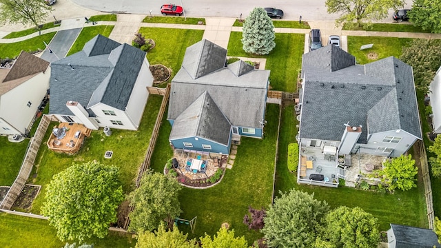 5718 Brook Hollow Dr, Hilliard, OH 43026 - aerial perspective of suburban area
