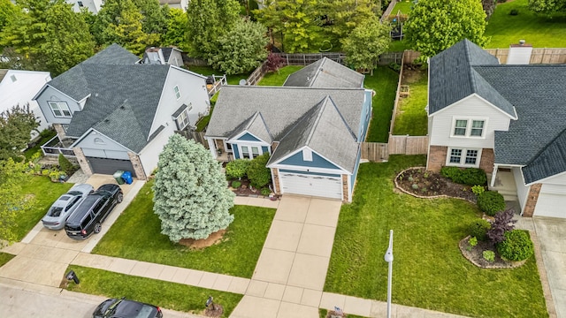5718 Brook Hollow Dr, Hilliard, OH 43026 - aerial perspective of suburban area