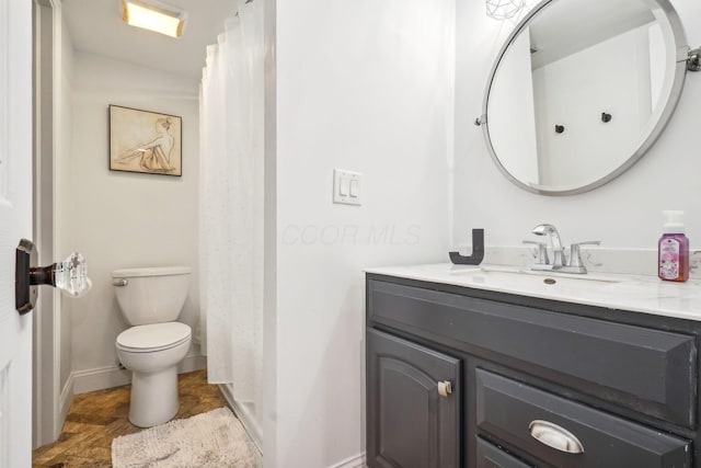1450 Cliff Ct Unit 25, Columbus, OH 43204 - full bath with vanity, toilet, and baseboards