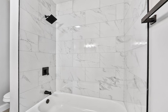 3998 Scioto Darby Creek Rd, Hilliard, OH 43026 - bathroom with toilet and tub / shower combination