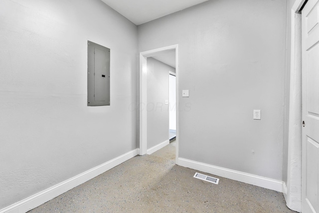 3998 Scioto Darby Creek Rd, Hilliard, OH 43026 - corridor featuring electric panel and baseboards