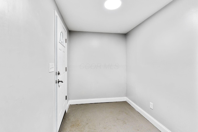 3998 Scioto Darby Creek Rd, Hilliard, OH 43026 - spare room with finished concrete floors and baseboards