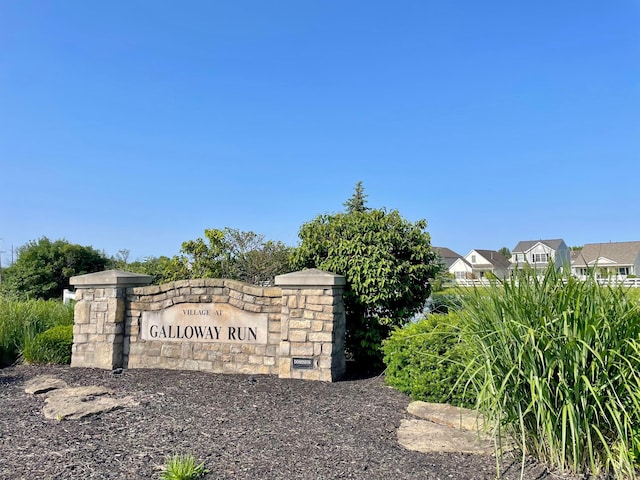 6231 Red Glare Dr Unit 287, Galloway, OH 43119 - view of community sign