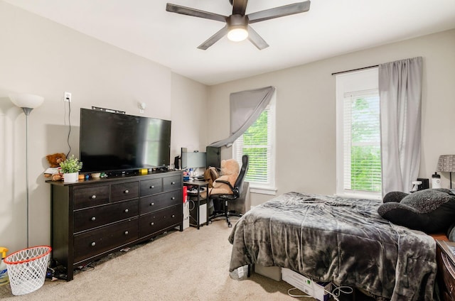 626-628 Wilson Ave, Columbus, OH 43205 - bedroom featuring carpet and ceiling fan