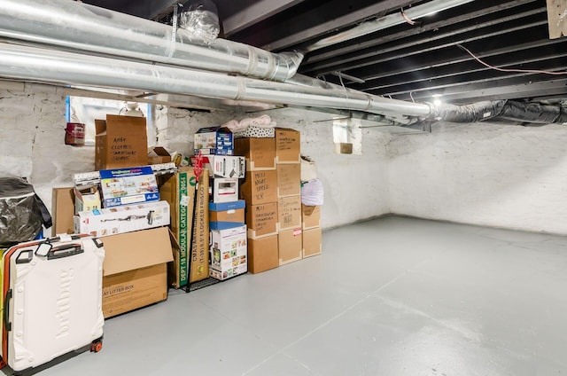 626-628 Wilson Ave, Columbus, OH 43205 - view of unfinished basement