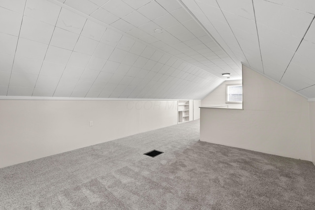 3091 Azelda St, Columbus, OH 43224 - additional living space with carpet flooring and vaulted ceiling