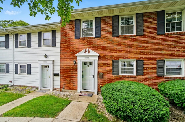 538 S Otterbein Ave Unit 2E, Westerville, OH 43081 - view of front of house featuring brick siding