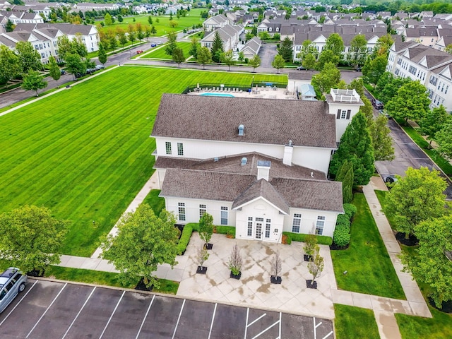 5290 Berthold Pass Dr, Dublin, OH 43016 - aerial view of property and surrounding area