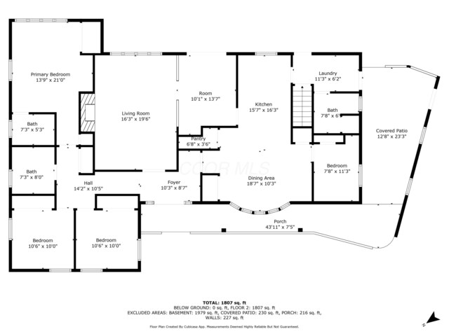 363 Carroll Eastern Rd NW, Baltimore, OH 43105 - home floor plan