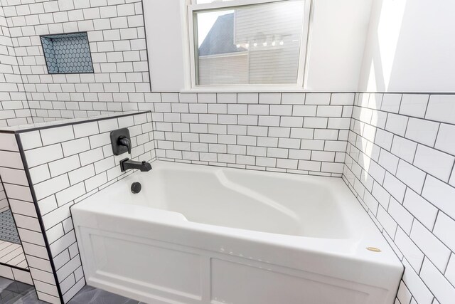 6641 Steen St, Canal Winchester, OH 43110 - full bath featuring tile walls and a garden tub