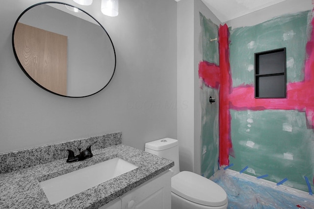 4057 Blendon Point Dr Unit 60A, Columbus, OH 43230 - full bathroom with vanity, toilet, and a shower