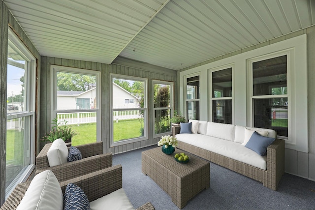 11007 Hebron Rd, Buckeye Lake, OH 43008 - sunroom / solarium with an outdoor living space
