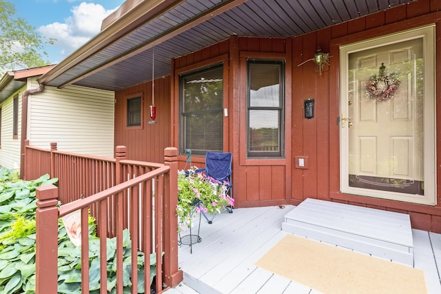 3753 Homer Rd NW, Utica, OH 43080 - entrance to property featuring covered porch and board and batten siding