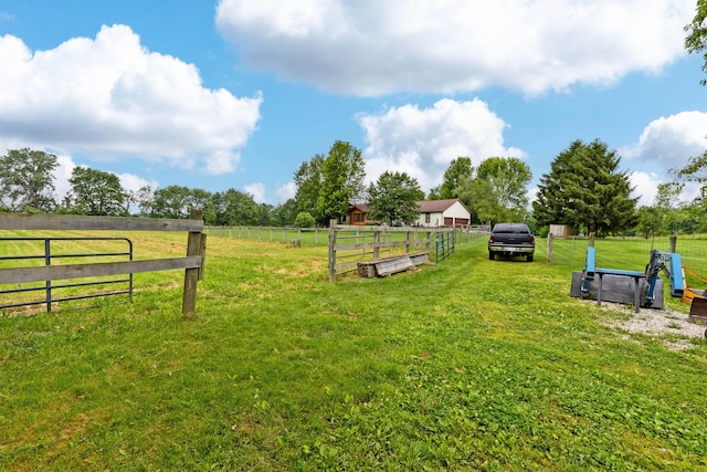 3753 Homer Rd NW, Utica, OH 43080 - view of yard featuring a view of countryside