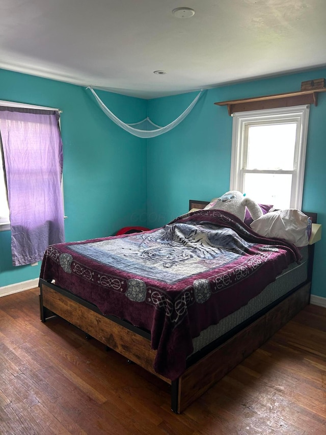 416 Reese Ave, Lancaster, OH 43130 - bedroom with wood-type flooring and baseboards