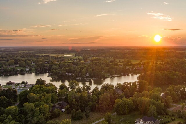 7326 State Route 19 Unit 5, Lot 105-107, Mount Gilead, OH 43338 - aerial view at dusk of a water view