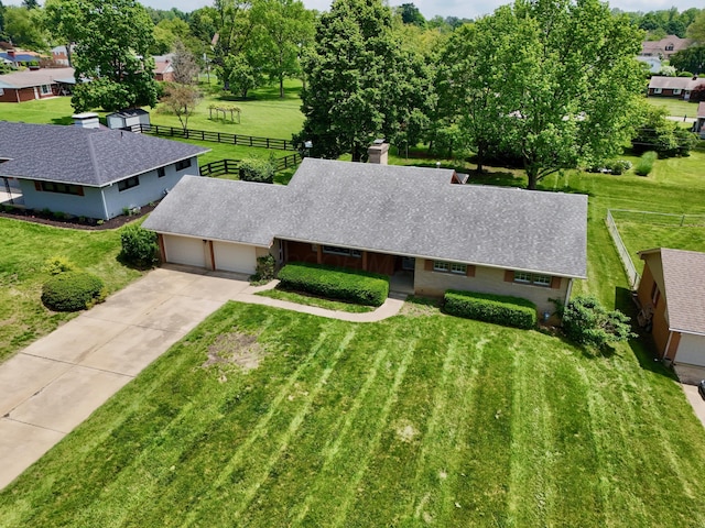 1602 Pleasantview Dr, Lancaster, OH 43130 - view from above of property