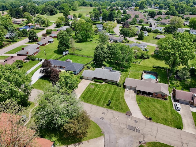 1602 Pleasantview Dr, Lancaster, OH 43130 - aerial view of property's location featuring nearby suburban area