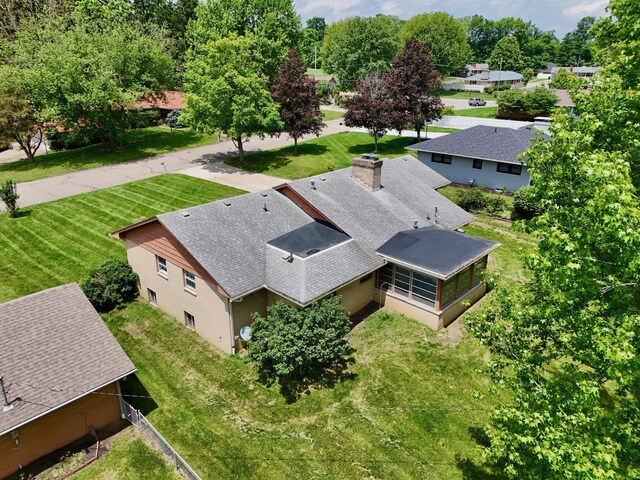 1602 Pleasantview Dr, Lancaster, OH 43130 - view from above of property