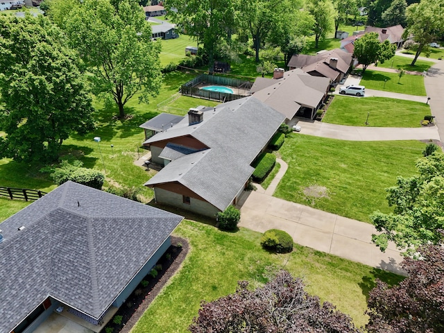 1602 Pleasantview Dr, Lancaster, OH 43130 - view from above of property