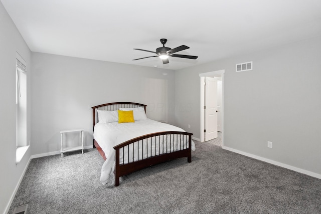 3000 State Route 257, Radnor, OH 43066 - carpeted bedroom featuring baseboards and ceiling fan