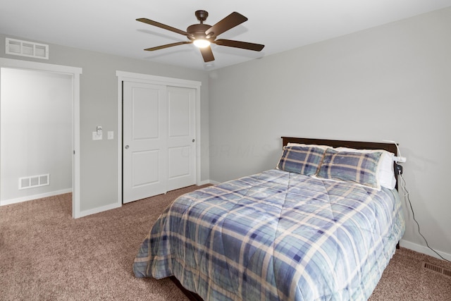 3000 State Route 257, Radnor, OH 43066 - carpeted bedroom with baseboards and ceiling fan