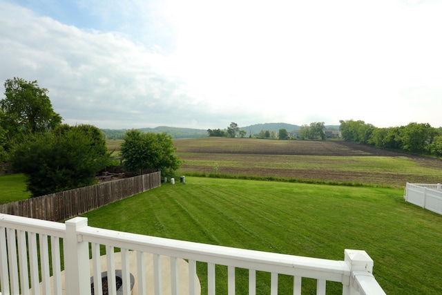 1690 Autumn Dr, Lancaster, OH 43130 - view of yard featuring a view of countryside and agricultural area