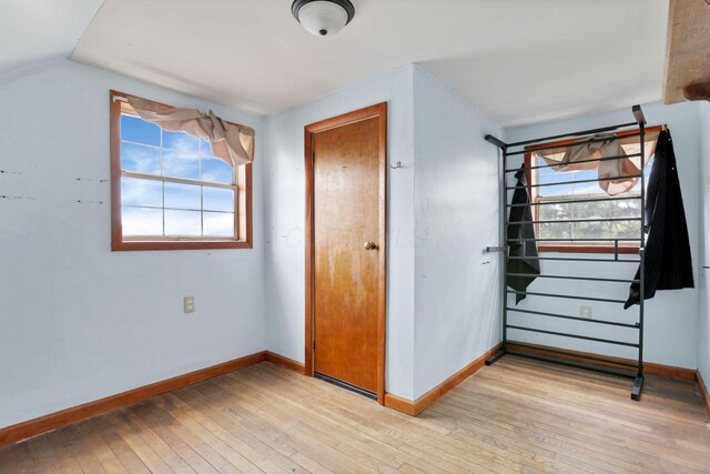 4209 Avery Rd, Hilliard, OH 43026 - unfurnished bedroom featuring light wood-style floors and baseboards