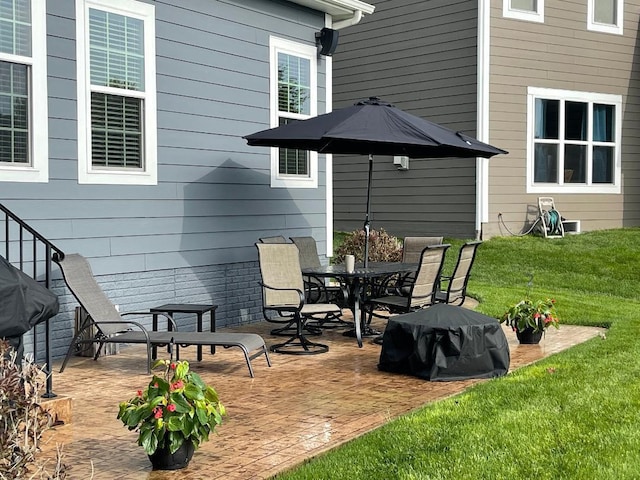 1279 Forsyth Ln, Galena, OH 43021 - view of patio with outdoor dining space