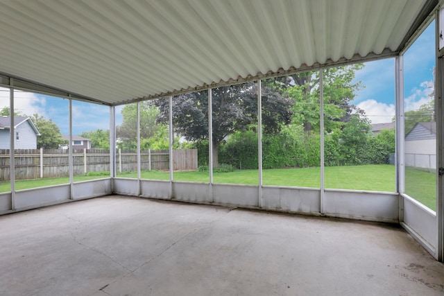 6451 Faircrest Rd, Columbus, OH 43229 - view of unfurnished sunroom