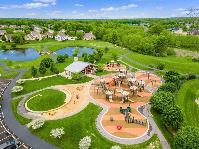 7915 Fargo Ln, Delaware, OH 43015 - drone / aerial view of a large body of water