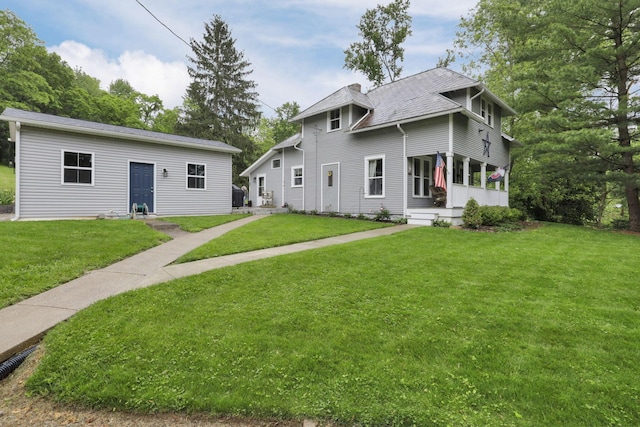 1350 Lancaster Kirkersville Rd NW, Lancaster, OH 43130 - view of front of home with a front lawn and entry steps