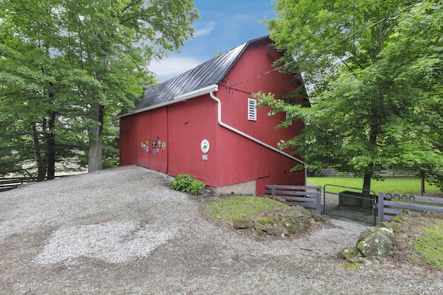 1350 Lancaster Kirkersville Rd NW, Lancaster, OH 43130 - view of side of property with a barn and an outdoor structure