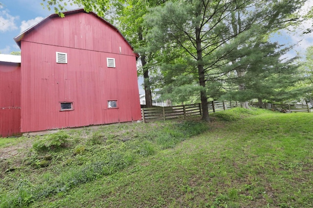 1350 Lancaster Kirkersville Rd NW, Lancaster, OH 43130 - view of yard with a barn and an outdoor structure