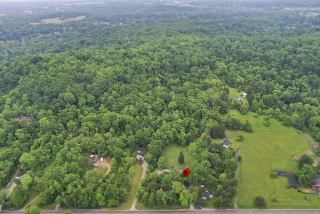 1350 Lancaster Kirkersville Rd NW, Lancaster, OH 43130 - aerial overview of property's location with a heavily wooded area