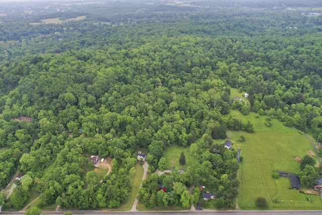 1350 Lancaster Kirkersville Rd NW, Lancaster, OH 43130 - aerial overview of property's location featuring a heavily wooded area
