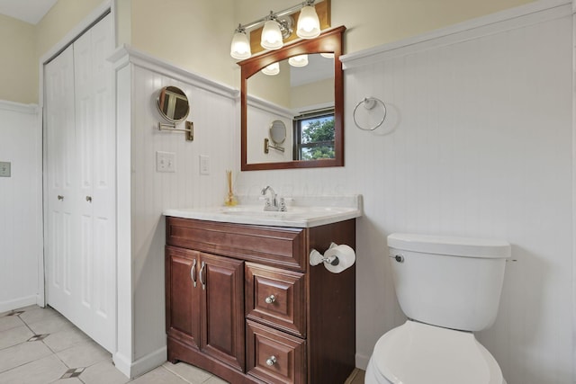 384 Sandburr Dr, Columbus, OH 43230 - bathroom featuring vanity and tile patterned flooring