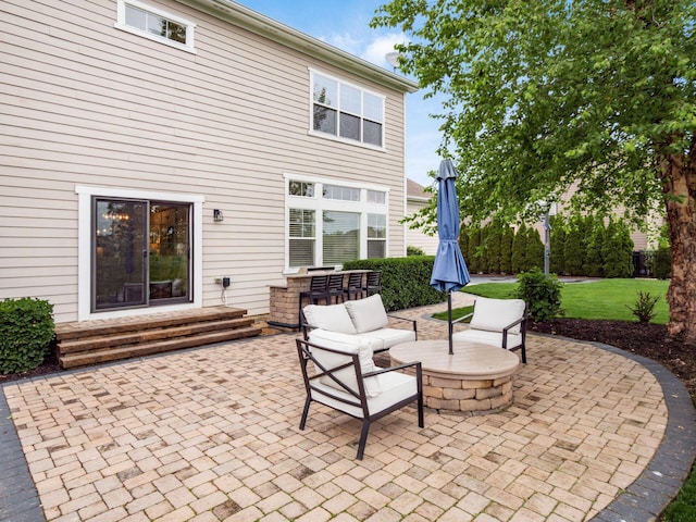 2462 Mccumber Ln, Lewis Center, OH 43035 - view of patio