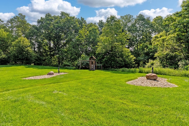 9568 Craigens Ct, Galena, OH 43021 - view of grassy yard featuring a playground