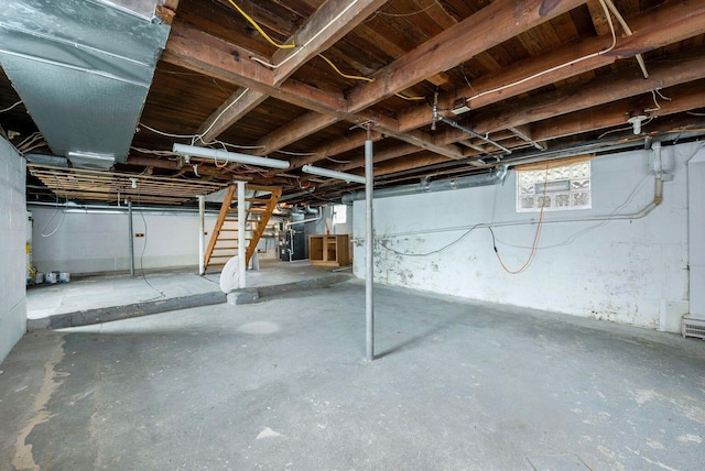 1936 Case Rd, Columbus, OH 43224 - basement featuring stairway
