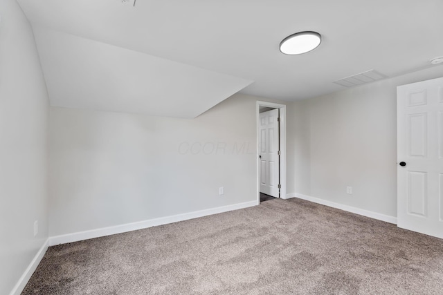 1805 Meriline Ave, Obetz, OH 43207 - bonus room featuring carpet, baseboards, and vaulted ceiling