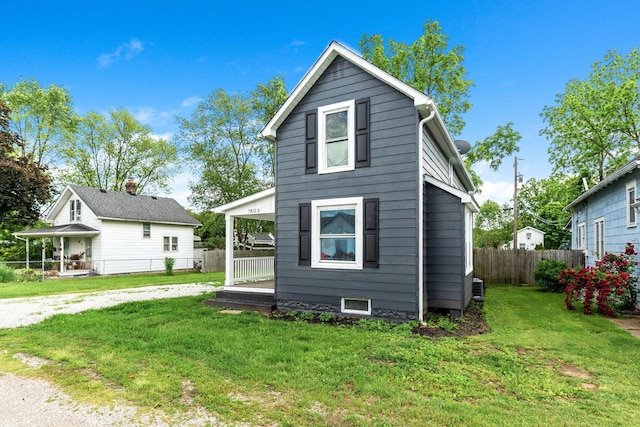 1805 Meriline Ave, Obetz, OH 43207 - view of front of home featuring central air condition unit