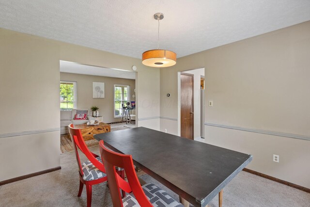 6897 Roundelay Rd N, Reynoldsburg, OH 43068 - dining area featuring carpet and baseboards