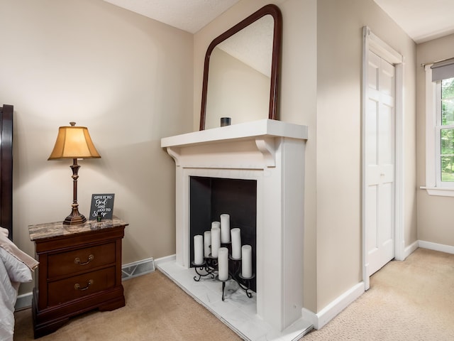 2870 Tarkman Dr, Nashport, OH 43830 - detailed view of carpet flooring and baseboards