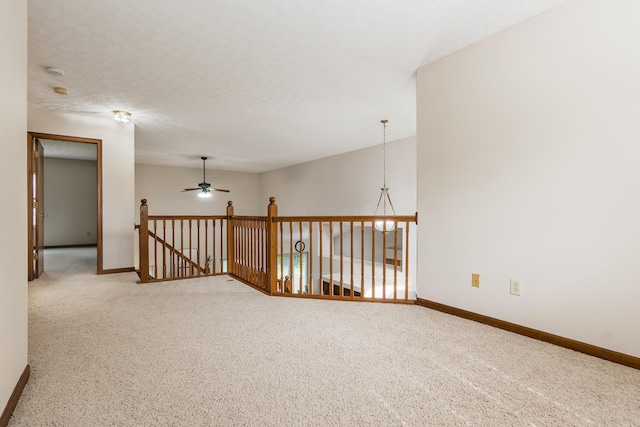 5839 Castleknock Rd, Dublin, OH 43016 - carpeted spare room featuring a ceiling fan and baseboards