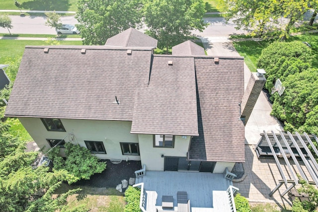 4558 Crompton Dr, Columbus, OH 43220 - aerial view of property and surrounding area
