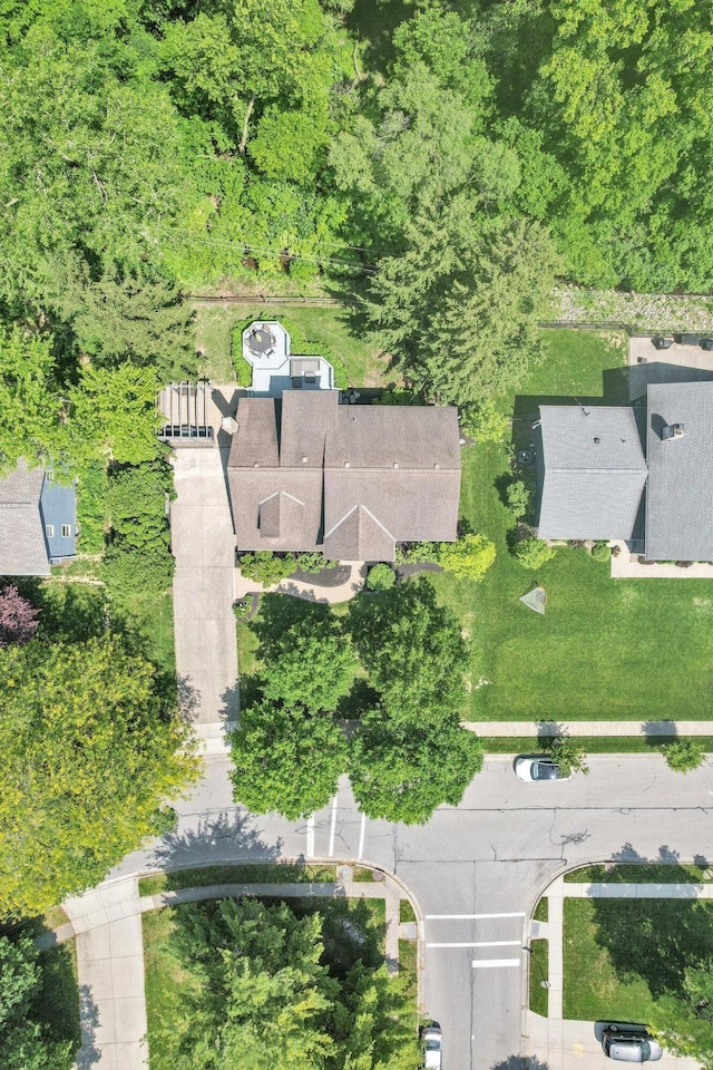 4558 Crompton Dr, Columbus, OH 43220 - bird's eye view